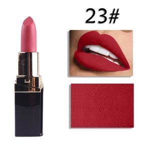 Miss Rose Professional Makeup Rouge A Levres Matte Long Lasting Waterproof Tube Rectangulaire 24g 23