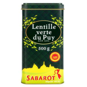 LÉGUMES SECS Lentilles vertes du puy AOP – Boîte de collecti…