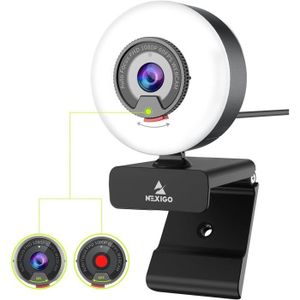 WEBCAM N960E 1080P 60Fps Webcam Avec Lumière, Logiciel In