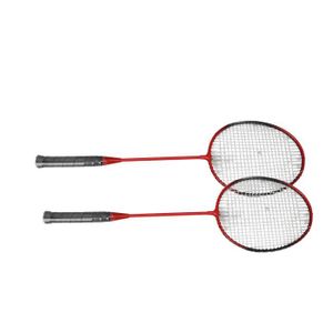RAQUETTE DE BADMINTON VGEBY ensemble de raquettes de badminton (Rouge) R