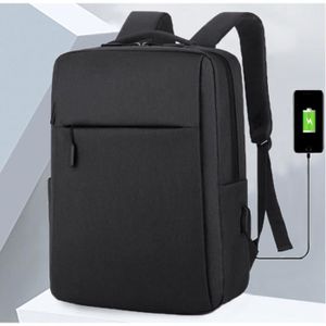 HYZUO Sac à Dos pour Ordinateur Portable 14 15,6 17,3 Pouces avec Port de Charge USB Résistant à l'eau Multifonction Sac à Dos PC Portable pour Collège Affaire Scolaire Voyage Hommes Femmes 