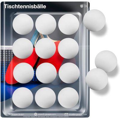 BOITE DE 12 BALLES DE PING PONG GEWO SPORTS MIX