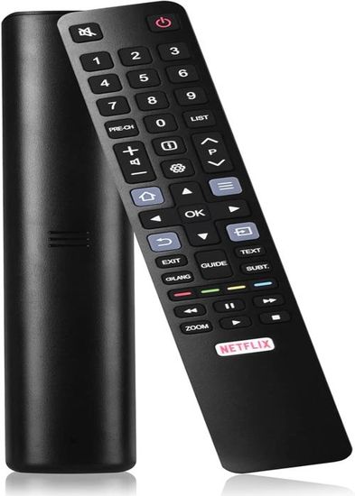 Ersatz-Fernbedienung Für TCL & Thomson TVs | RC802N / IRC802N | Kompatibel Mit Vielen 4K Android-Modellen