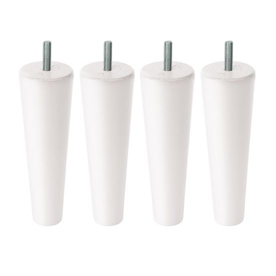 Lot De 4 Coussinets De Pied Pour Piano Droit - Hêtre Et EVA Antidérapant - Diamètre 10 Cm - Protection Sol Et Réduction Bruit