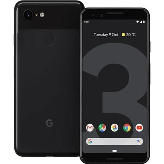 Smartphone Google Pixel 3 64 Go 5,5 '' - Noir