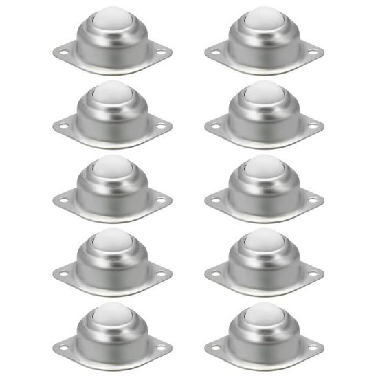 Lot De 4 Roulements à Billes Uxcell 8mm - Capacité 6.6 Lbs, En Nylon, Pour Transmission, Neufs