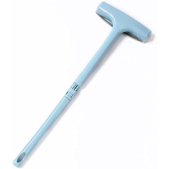 Nettoyant Pour Pare-brise Voiture - Manche Télescopique 49 Cm, Tête Rotative - Avec Chiffons Microfibre