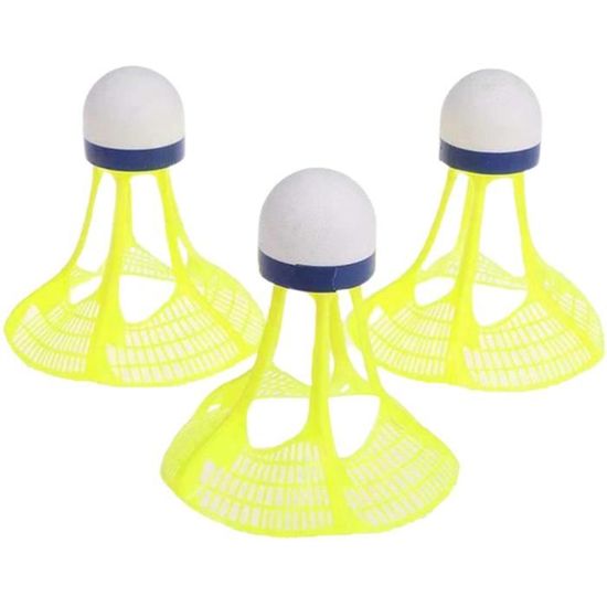 12 Volants De Badminton Nylon Colorés - Pour Débutants Et Enfants, Jeu Intérieur/extérieur, Lot Familial