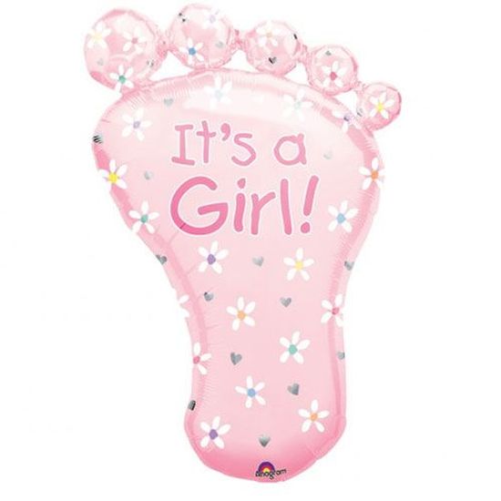 Ballon Bebe Pied It S A Girl Non Gonfle Cdiscount Maison Ballon Bebe Pied It S A Girl Non Gonfle Cdiscount Maison