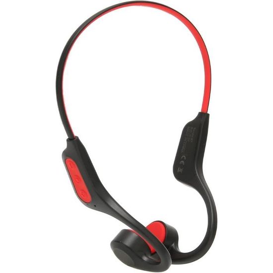 Casque Bluetooth À Conduction Osseuse, Basses Profondes, Casque À Casque Bluetooth À Conduction Osseuse, Basses Profondes, Casque À
