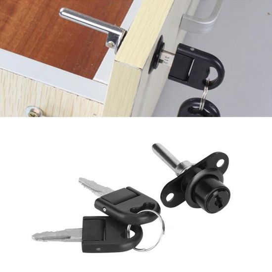 EJ.life Cabinet Lock, Drawer Locks Cabinet Locks With Keys, Zinc Alloy ...