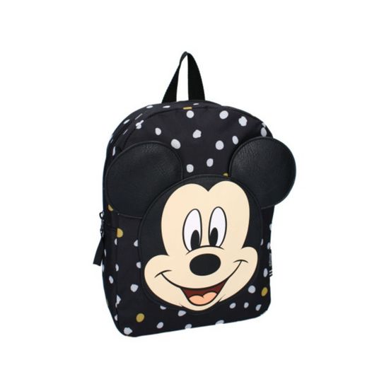 Sac à Dos Enfant Mickey Mouse – Noir, Polyester, Fermeture Zip, Marque H&M