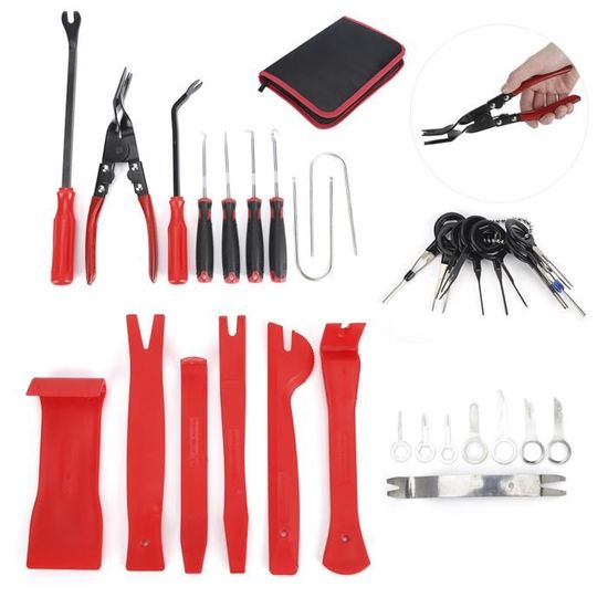 Kit De Serrage Badminton Et Tennis – Pinces Volantes, Alêne, œillet Pour Réparation Raquette