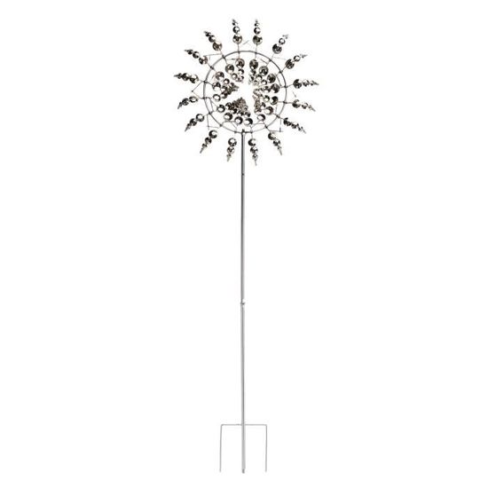 Moulin à Vent Cinétique En Métal - 96,5 Cm De Haut, Double Rotation, Décoration De Jardin Ou Terrasse Décoration Extérieure éolienne Moulin à Vent Cinétique En Métal - 96,5 Cm De Haut, Double Rotation, Décoration De Jardin Ou Terrasse Décoration Extérieure éolienne