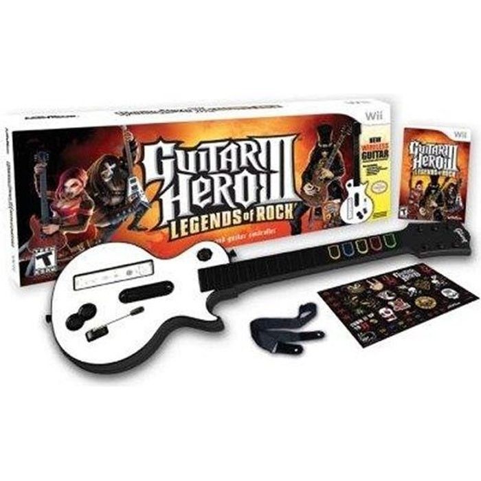 GUITAR HERO 3 Légendes du Rock (Guitare + Jeu) / J