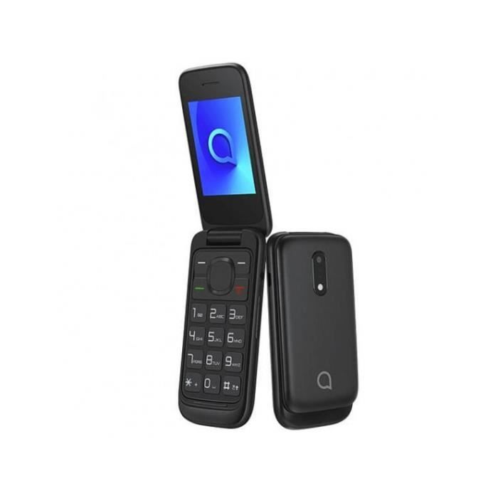 Smartphone - Alcatel - Téléphone Portable Alcatel 20-53D 2,4' 2G FM Dual SIM ( Couleur : Noir )