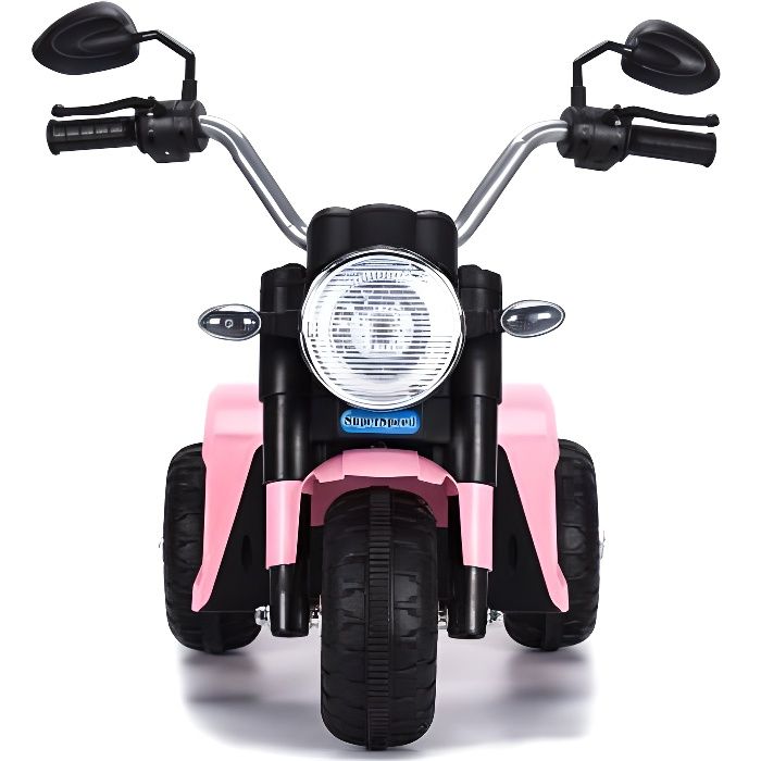 Mini Chopper 6v Rose - Moto électique pour enfant avec batterie