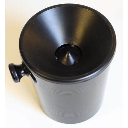 Crachoir individuel noir 1 litre