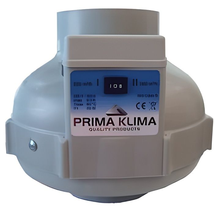 Extracteur Prima Klima 125mm 220-360m3/H - 2 vi…