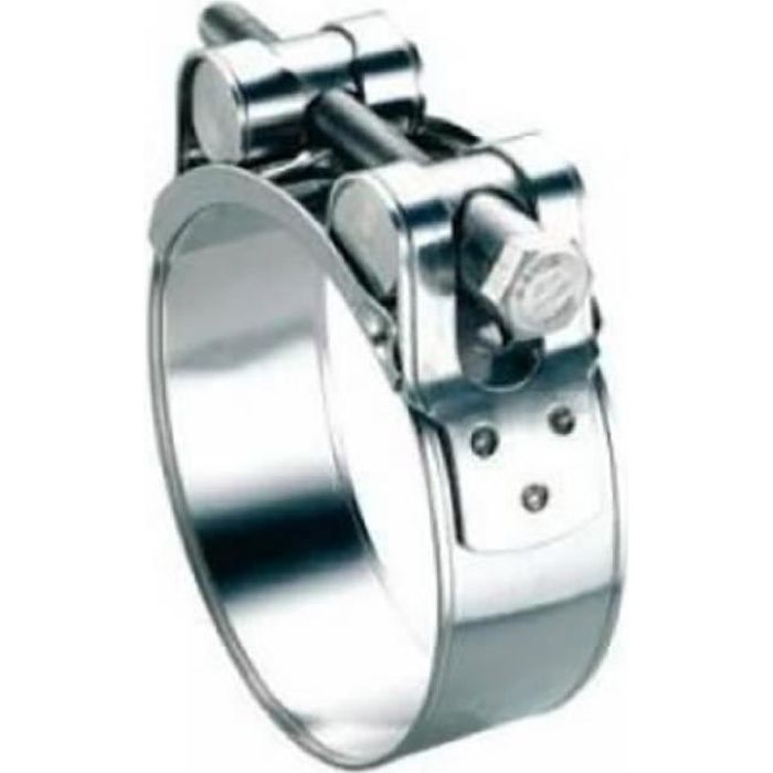 Collier de silencieux pot d'échappement 59 à 63mm deux roues moto scooter quad