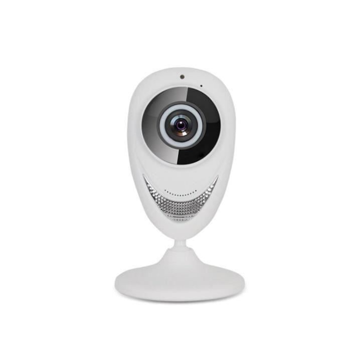 Caméra Réseau Sans Fil Caméra IP HD 720P Wifi Caméra IP Multifonctionnel pour Moniteur de Bébé et Animal de Compagnie