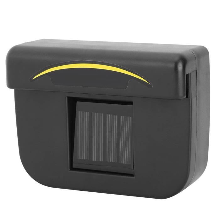 Solaire Auto Voiture Refroidisseur ABS Ventilateur de Ventilation Automobile Air Vent Échappement Chaleur Ventilateur avec Bande En