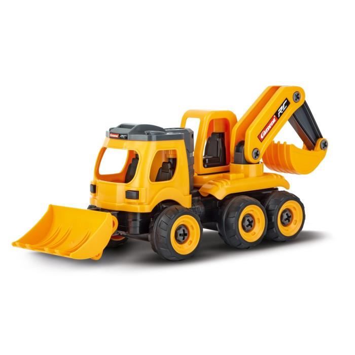 Carrera Chargeuse / pelleteuse RC 40,7 cm orange/noir 2 pièces