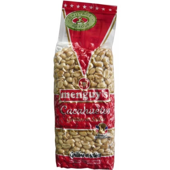 MENGUY'S - Cacahuetes Grillees Salees 700G - Lot De 3