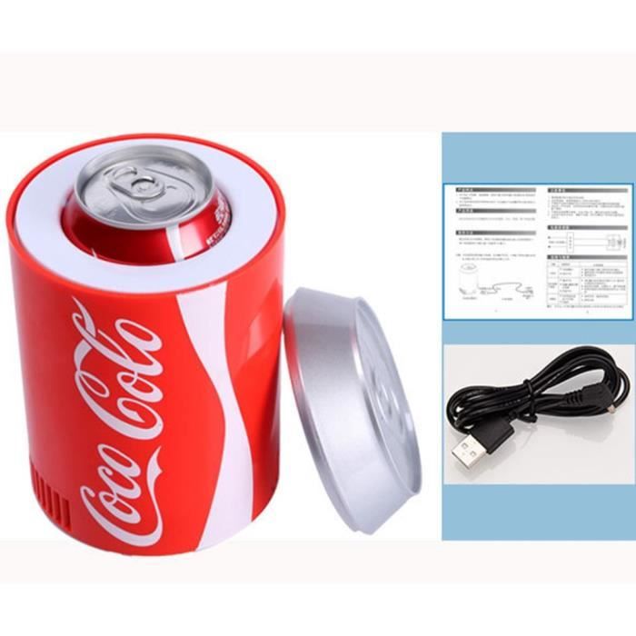 USB Mini Réfrigérateur de boisson refroidissement de Cola - rouge