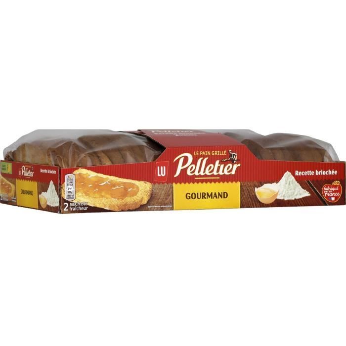 Pain grillé brioché 300g Pelletier