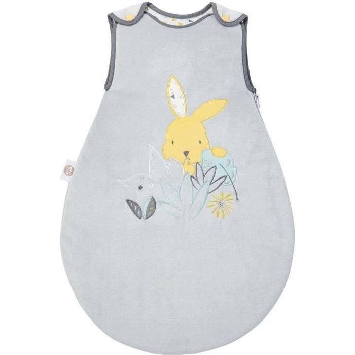 BABYCALIN Gigoteuse Naissance Lapin Cache-cache - 0 à 6 mois - 65 cm