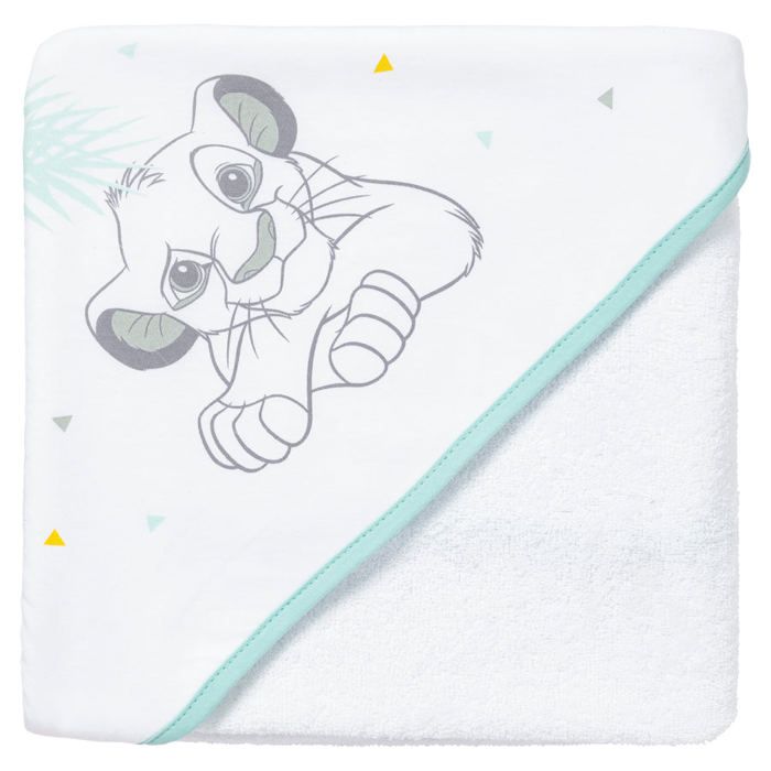 DISNEY Le Roi Lion Cape de bain - 80 x 80 cm