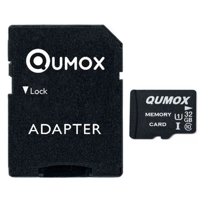 Qumox carte mémoire 16Go 16g micro sd sdhc classe 10 USH-1 pour téléphone Android samsung Huawei xiaomi etc.