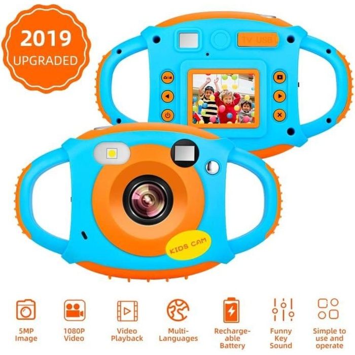 Appareil Photo Enfants Kids Caméra Avec Un Écran De 1,77 Pouce