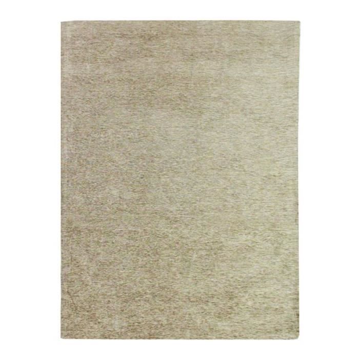 TAPIS INTENSE 190x290 chenille viscose sable