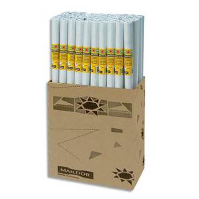 Rouleau de papier Kraft brun 60g Format: 1 x 10 m