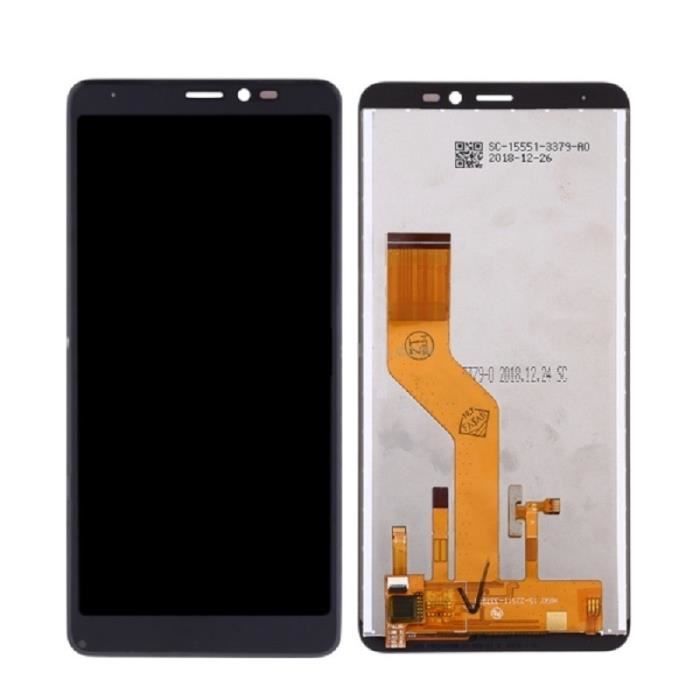 Ecran Lcd Wiko Y60 Complet Noir