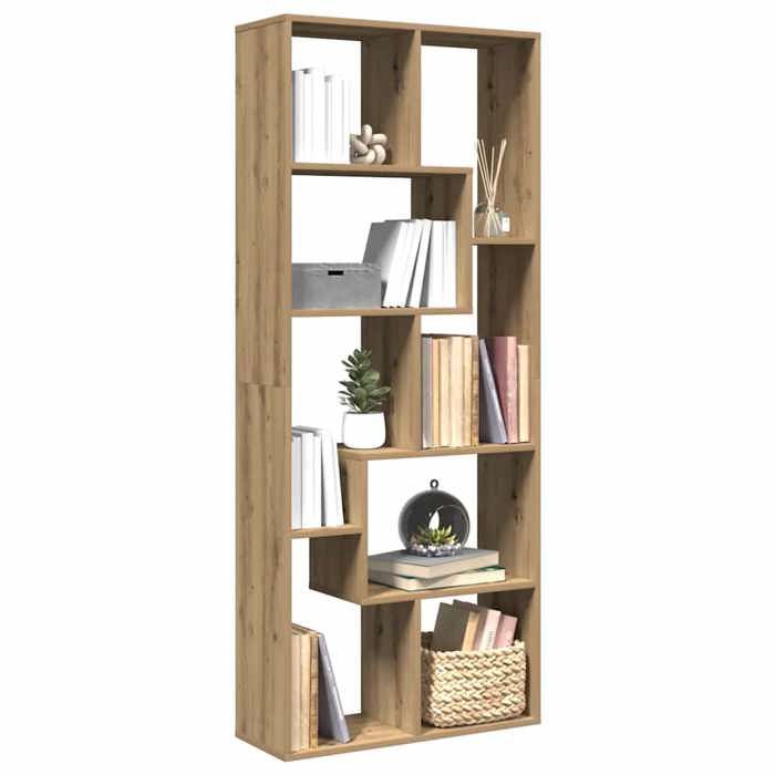 vidaXL Étagère séparatrice de pièce chêne artisanal 67x25x1615 cm 858083