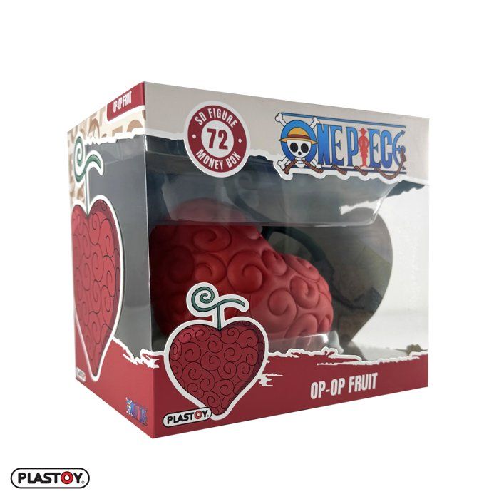 Tirelire PLASTOY One Piece Op Op Fruit Plastique 16 cm