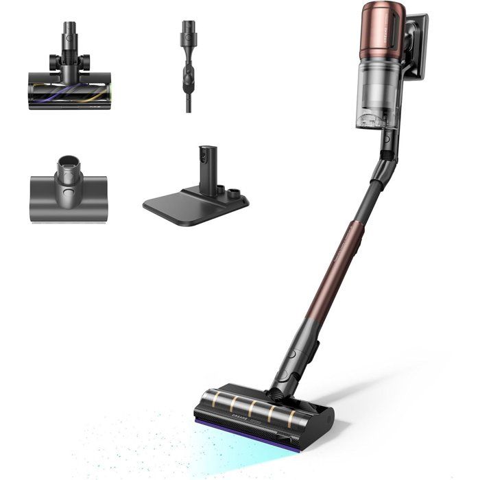 DREAME V30 - Aspirateur Balai sans Fil - Nettoyage des Bords à 0 mm - Puissance 330 AW - Filtration à 9999%