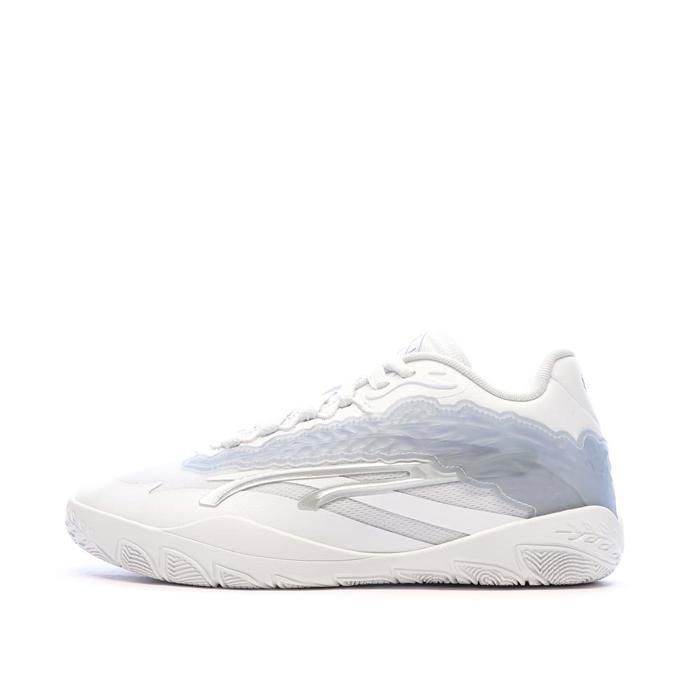 Puma Chaussures de Basketball Blanc/Bleu Homme Puma Stewie 3