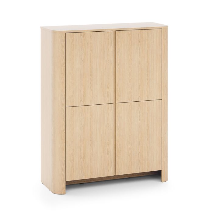 Buffet Komodee AMOS KOM1 Corps arrondi Chêne Chêne 39 x 103 x 132 cm