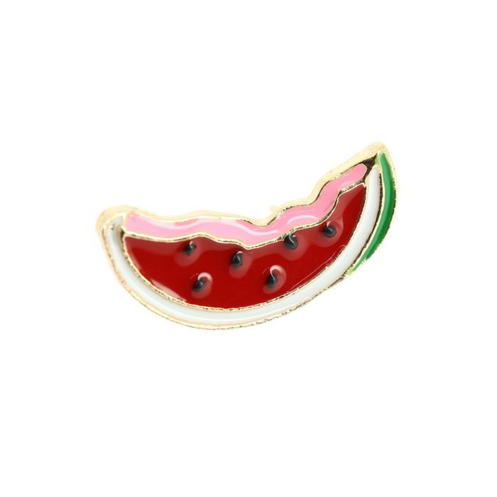 CLJ - Pins - Tranche de Pastèque - Rouge - Unisexe - Alimentation - qualité de finition - Epingle - Broche - Badge - PINS NOURRITU CLJ - Pins - Tranche de Pastèque - Rouge - Unisexe - Alimentation - qualité de finition - Epingle - Broche - Badge - PINS NOURRITU