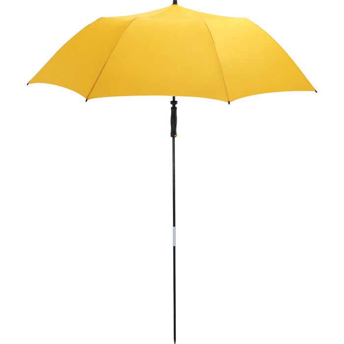 FARE Parasol de plage Travelmate Camper Indice de protection solaire UPF 50+ Adapté aux valises Résistant à la pluie 725 g jaune
