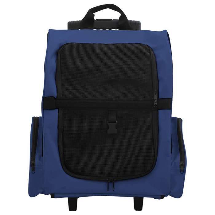 “Winter SaleTOP Remorque de vélo pour animaux de compagnie Bleu - Chariot polyvalent pliable pour animaux de compagnie bleu PRO7656