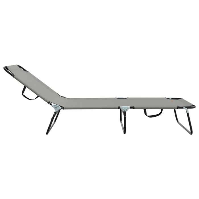 Promotion mars * Bain de soleil YUNYAN Chaise longue pliante 110 kg par siège Dossier réglable 188x57x865 cm Polye
