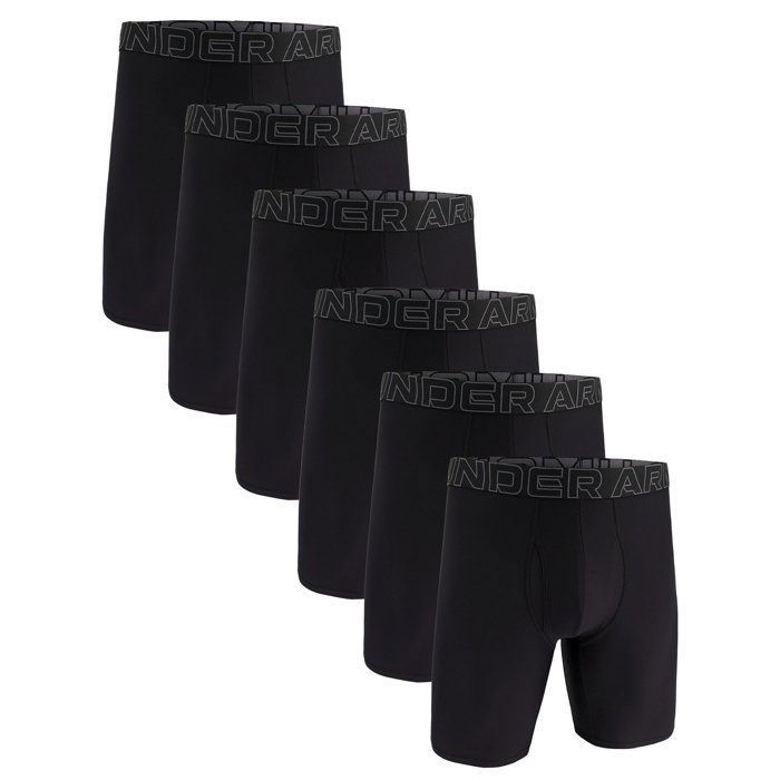 Under Armour Caleçon Homme - Paquet de 6 UA PERFORMANCE TECH - SOLID 6 IN 6PK Under Armour Caleçon Homme - Paquet de 6 UA PERFORMANCE TECH - SOLID 6 IN 6PK