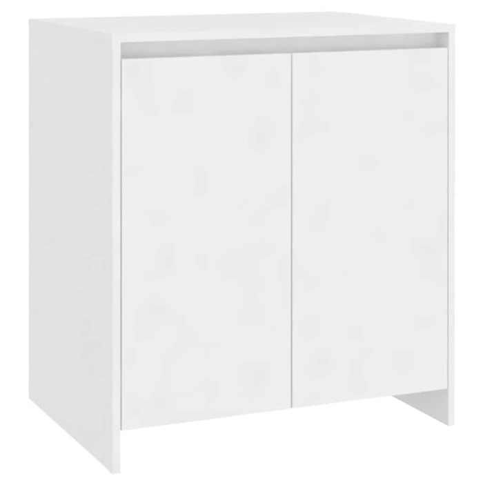 Rangement de cuisine - Buffet Blanc 70x41x75 cm Bois dingénierie - Buffet Vaisselier Rangement@113660