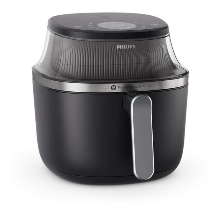 Philips Friggitrice ad Aria XXL Serie 3000 NA341/00 72 L 2000 W 16 Funzioni RapidAir Plus Nero