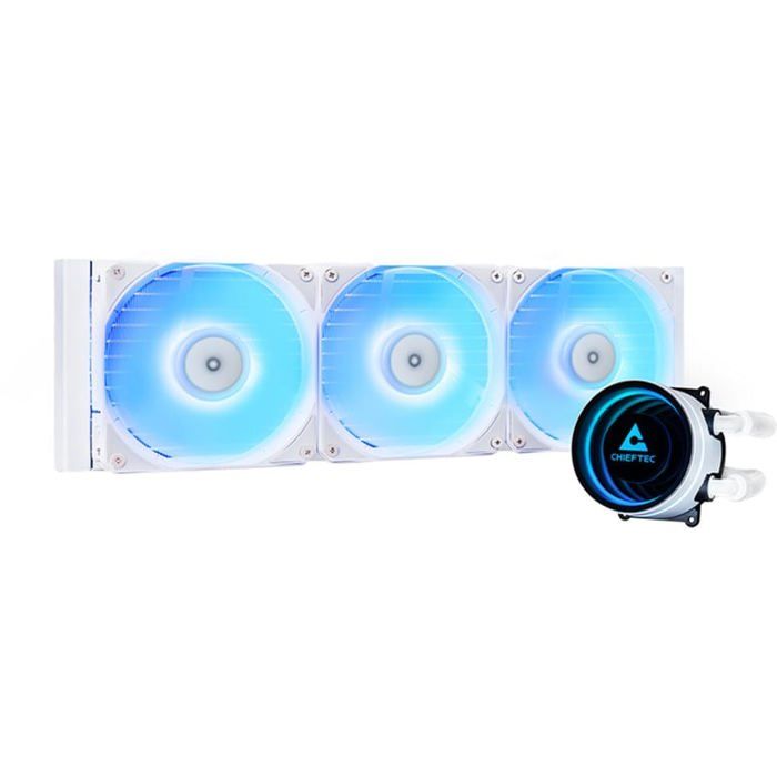 Refrigeration Liquide Chieftec CLC 360 RGB W 360mm 3 Ventilateurs RGB - vue 3